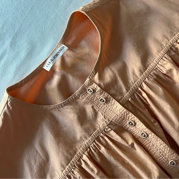 Ulla Johnson Minnie Blouse in Pale Coral - Picture 9 of 15